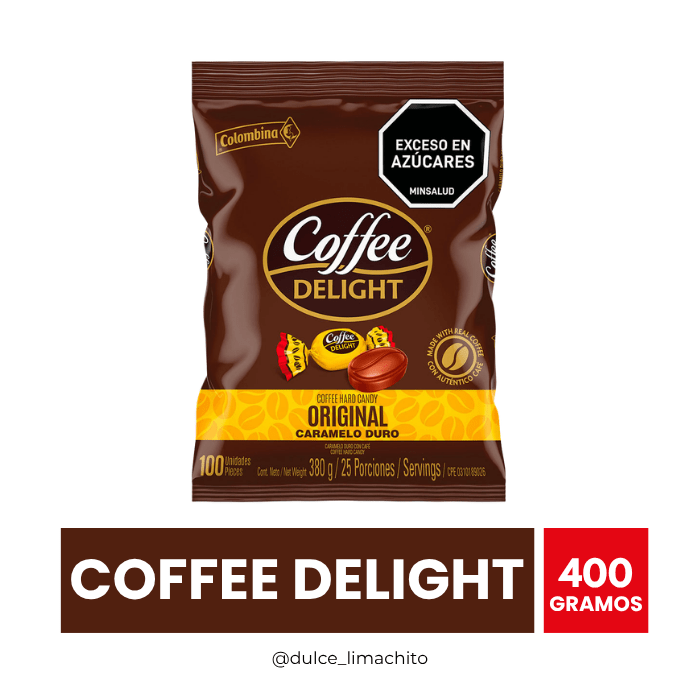 CARAMELO COFFEE DELIGHT 400 GR