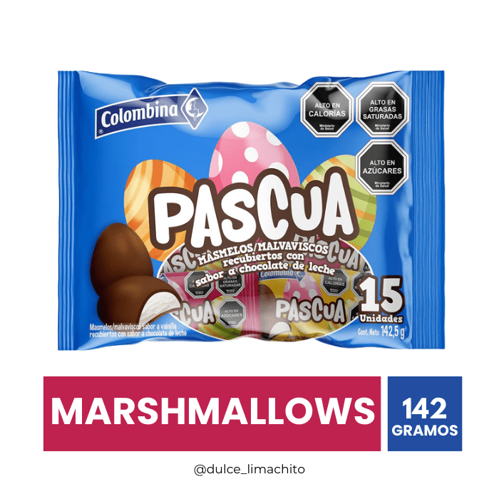 CHOCMELOS PASCUA BOLSA 15 UNIDADES