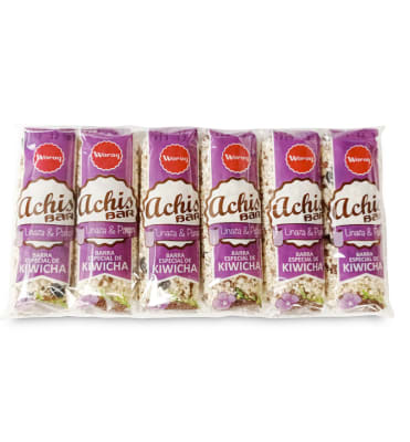 ACHIS BAR LINAZA x 20 g. PACK X 6 BARRAS