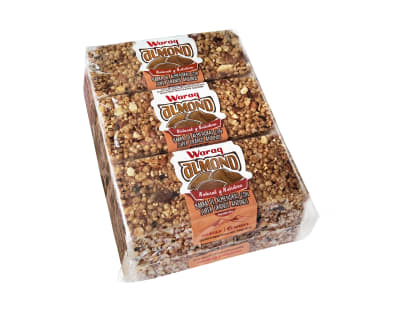 ALMOND - WARAQ - x 35 g. PACK x 6 BARRAS