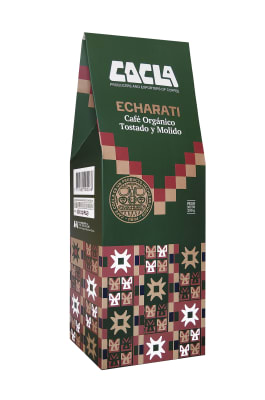 CAFÉ ORGANICO TOSTADO Y MOLIDO COCLA ECHARATI