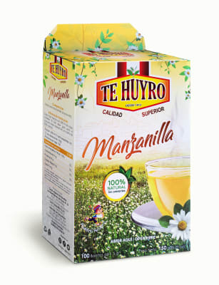 MANZANILLA FILTRANTE TE HUYRO x 100 SOBRES