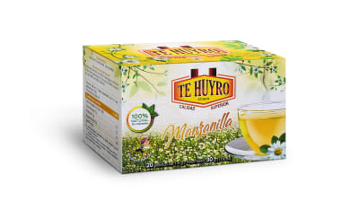 MANZANILLA FILTRANTE TE HUYRO x 20 SOBRES