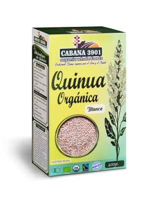 QUINUA ORGANICA BLANCA CABANA 3901 x 400 g.