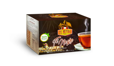 TE NEGRO PURO FILTRANTE TE HUYRO x 20 SOBRES