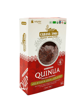 QUINUA ORGANICA ROJA CABANA 3901 x 400 g.