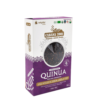 QUINUA ORGANICA NEGRA CABANA 3901 x 400 g.