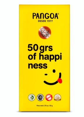 CHOCOLATE HAPPINESS, 69% CACAO orgánico - PANGOA - x 50 g.