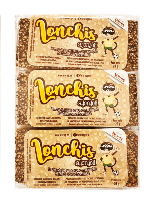 LONCHIS AJONJOLI x 20 g. PACK x 6 BARRAS