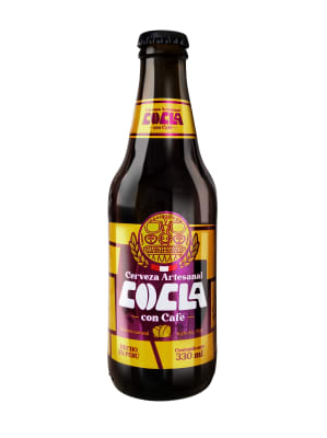 CERVEZA ARTESANAL CON CAFÉ COCLA x 330 ml.