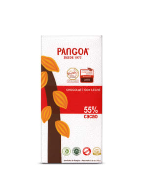 CHOCOLATE PANGOA C/LECHE 55% CACAO x 50 g.1