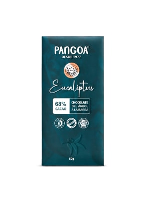 CHOCOLATE PANGOA C/EUCALIPTUS 68% CACAO x 50 g.