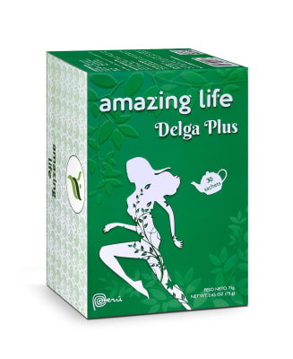 DELGA PLUS - AMAZING LIFE-  75 GR. INFUSION FILTRANTE x 30 Sobres