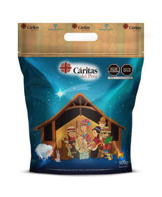 PANETON TRADICIONAL EN BOLSA CARITAS DEL PERU x 900 g.