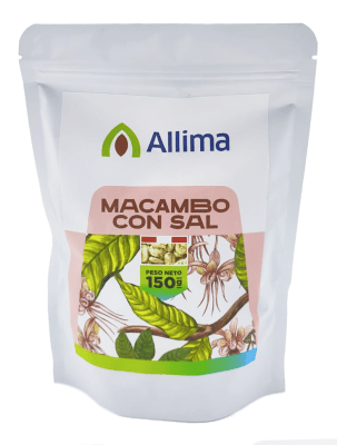 MACAMBO TOSTADO CON SAL - ALLIMA - x 150 G.