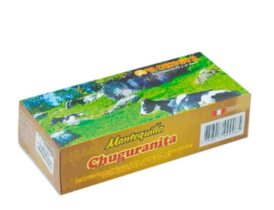 MANTEQUILLA 100% NATURAL. CHUGUR x 150 g.