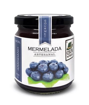 MERMELADA DE ARANDANO OXAMANIA con panela x 220 g.