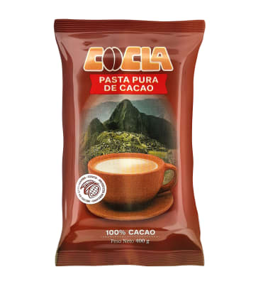 PASTA PURA DE CACAO COCLA x 400 g.1