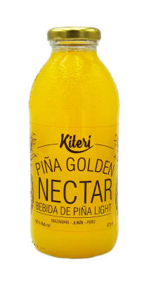 NECTAR DE PIÑA GOLDEN KITERI con stevia x 475 ml.