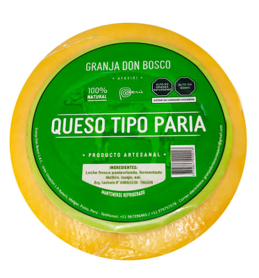 QUESO PARIA GRANJA DON BOSCO x 1 Kg.