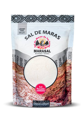 SAL DE MARAS GRANO FINO GOURMET x 500 g.