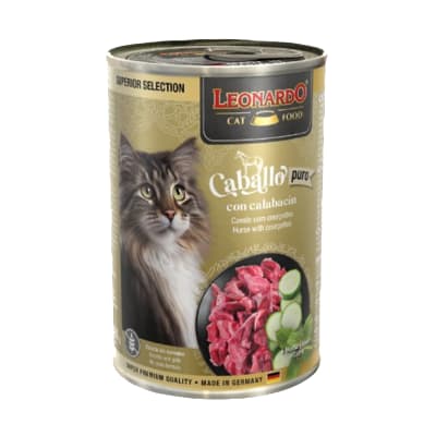 LATA LEONARDO CABALLO CALABACIN 400GRS