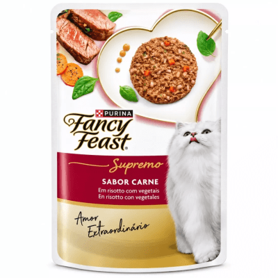 SACHET FANCY FEAST SUPREMO CARNE 74 GR