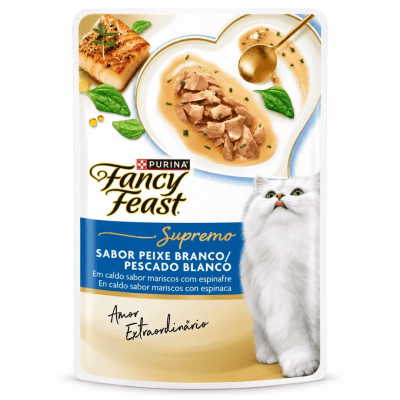 SACHET FANCY FEAST SUPREMO PESCADO BLANCO 75 GR