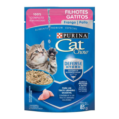SACHET CAT CHOW GATITO POLLO 85G