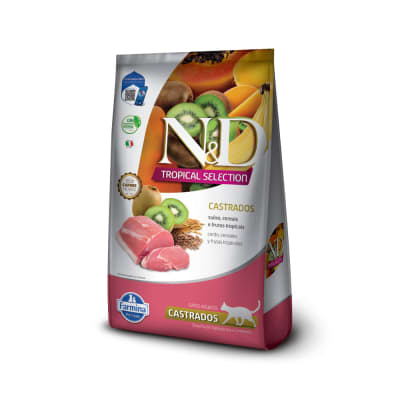 NYD CAT TROPICAL CERDO ADULTO CASTRADO 1.5 KG