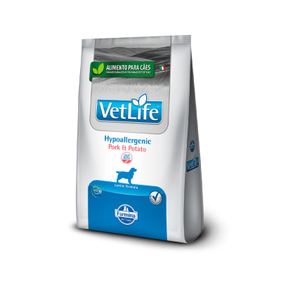 VETLIFE DOG HIPOLERGENICO PORK Y POTATO 2KG