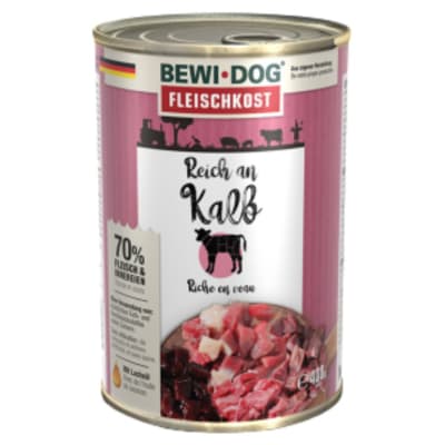 LATA BEWIDOG RICO EN TERNERA 400 G
