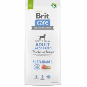 BRIT CARE DOG CHICKEN INSECT ADULT LARGE 12KG