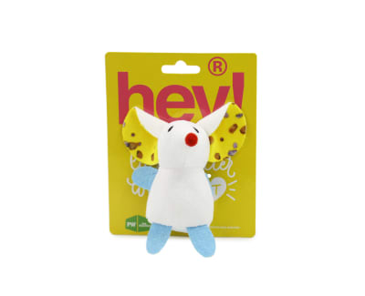 HEY JUGUETE RATON BLANCO