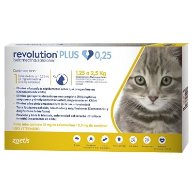 REVOLUTION PLUS GATO 1,25-2,5KG
