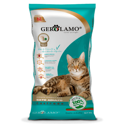 GEROLAMO CAT ADULT CASTRADO 2,7KG/8KG