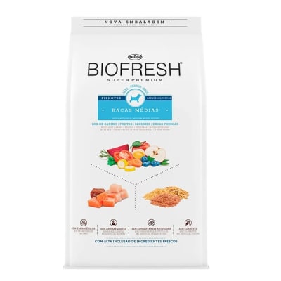 BIOFRESH DOG PUPPY MEDIUM BREEDS 3KG/10,1KG