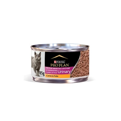 LATA PRO PLAN CAT URINARY CARNE Y POLLO 85G1