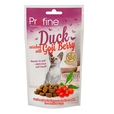 SNACK PROFINE CAT DUCK & GOJI BERRY 50GR1