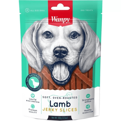 SNACK WANPY DOG LAMB 100GR