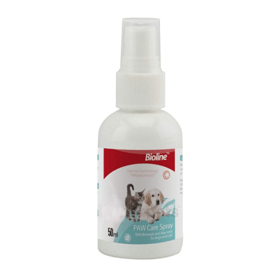 Spray para el cuidado de patas de Bioline 50ML