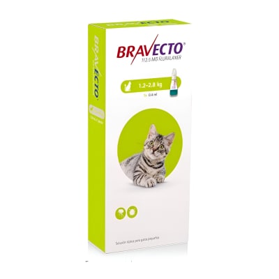 BRAVECTO GATO 1,2-2,8KG 3 Meses1