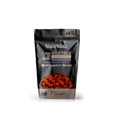 SNACK NATURALISTIC DOG MEATMIX CHICKEN BERRY DUCK CRANBERRY 100GR1