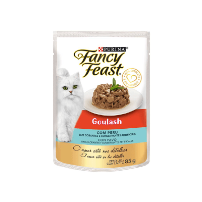 SACHET FANCY FEAST GOULASH PAVO 85 GR