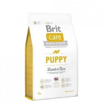 BRIT CARE DOG PUPPY LAMB RICE 3 y 12KG