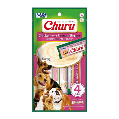 CHURU DOG CHICKEN WITH SALMON RECIPE 56GR