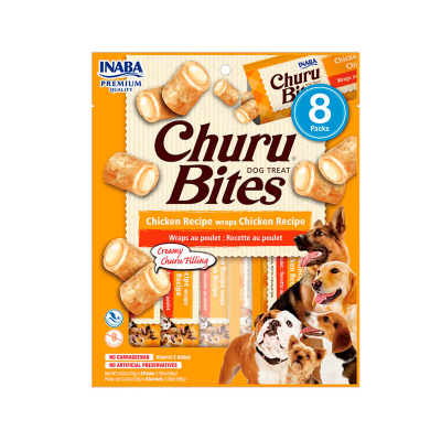 CHURU DOG BITES CHICKEN RECIPE 96G