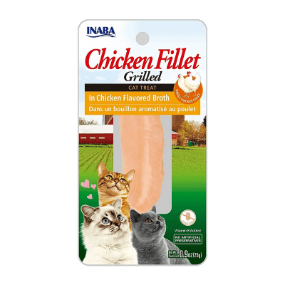 CHURU INABA CAT FILETE GRILLADO POLLO 25GR1