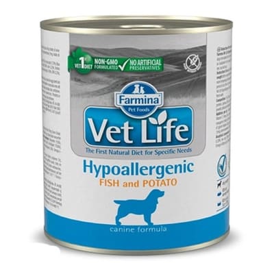 LATA VETLIFE DOG HYPOALERGENIC FISH 300GR
