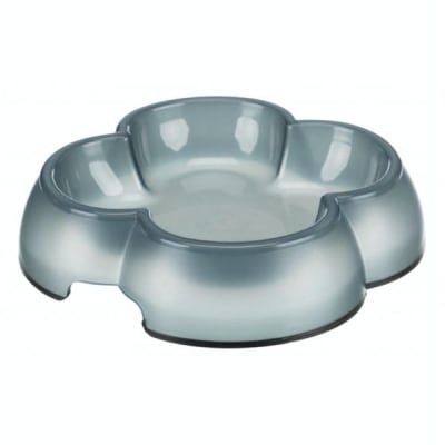 PLATO TRIXIE ANTIVUELCO PLASTICO GATO COLORES 250ML 12CM